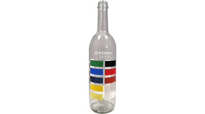 Ferro 757 Series color range of lead-free container glass enamels 